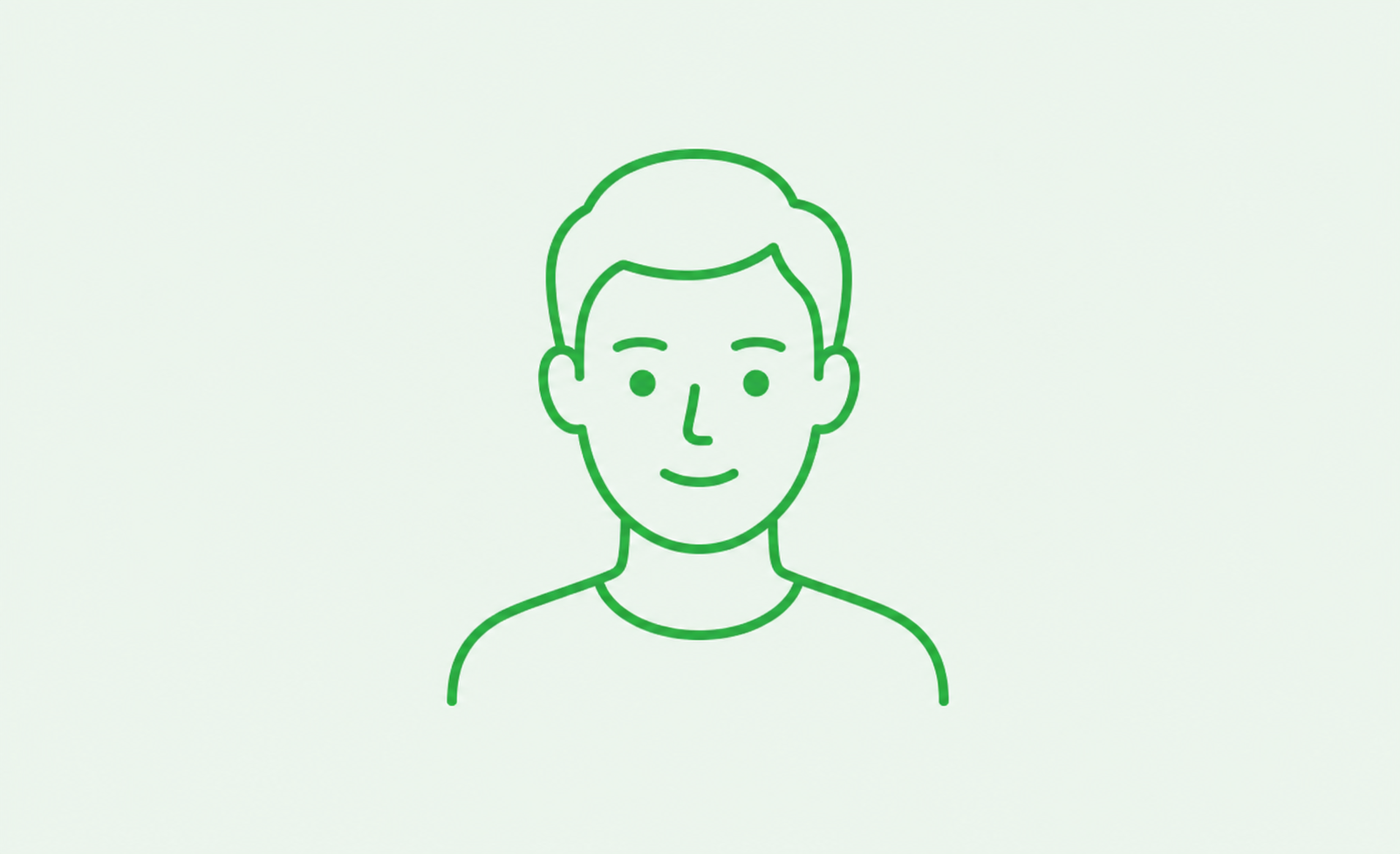 Human Face Portrait in Similar Color Palette and Size