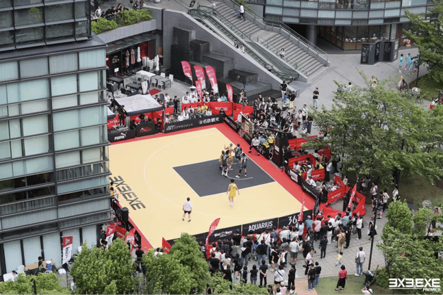 3x3.EXE PREMIER 開催時の写真
